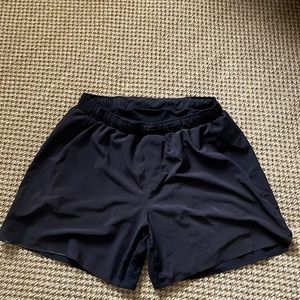 MENS LULULEMON BLACK PACE BREAKER SHORT